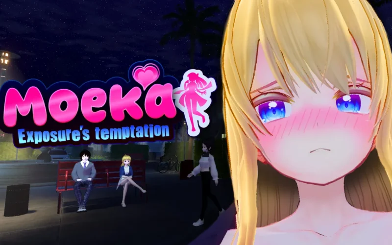 Moeka: Exposure’s Temptation cover 0.1 Tech-Demo – Unity adult game by ShyGirlTeam free download
