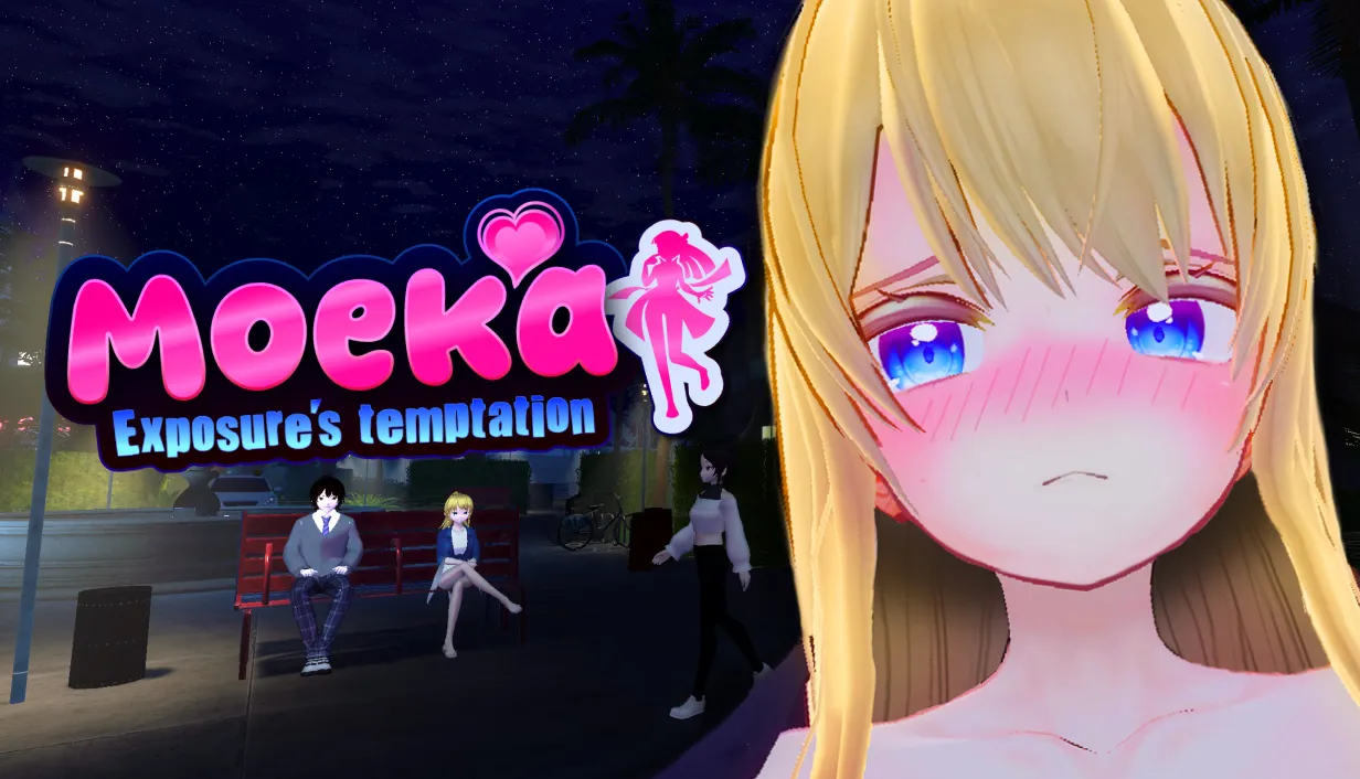 Moeka: Exposure’s Temptation cover 0.1 Tech-Demo – Unity adult game by ShyGirlTeam free download