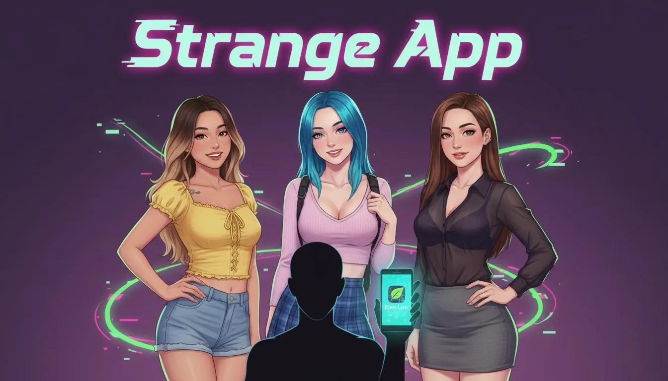 Strange App gameplay screenshot 4 (HTML adult game) by Aulus – free download