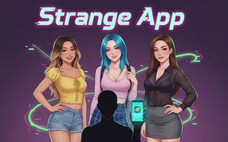 Strange App cover 2.0 – HTML adult game by Aulus free download