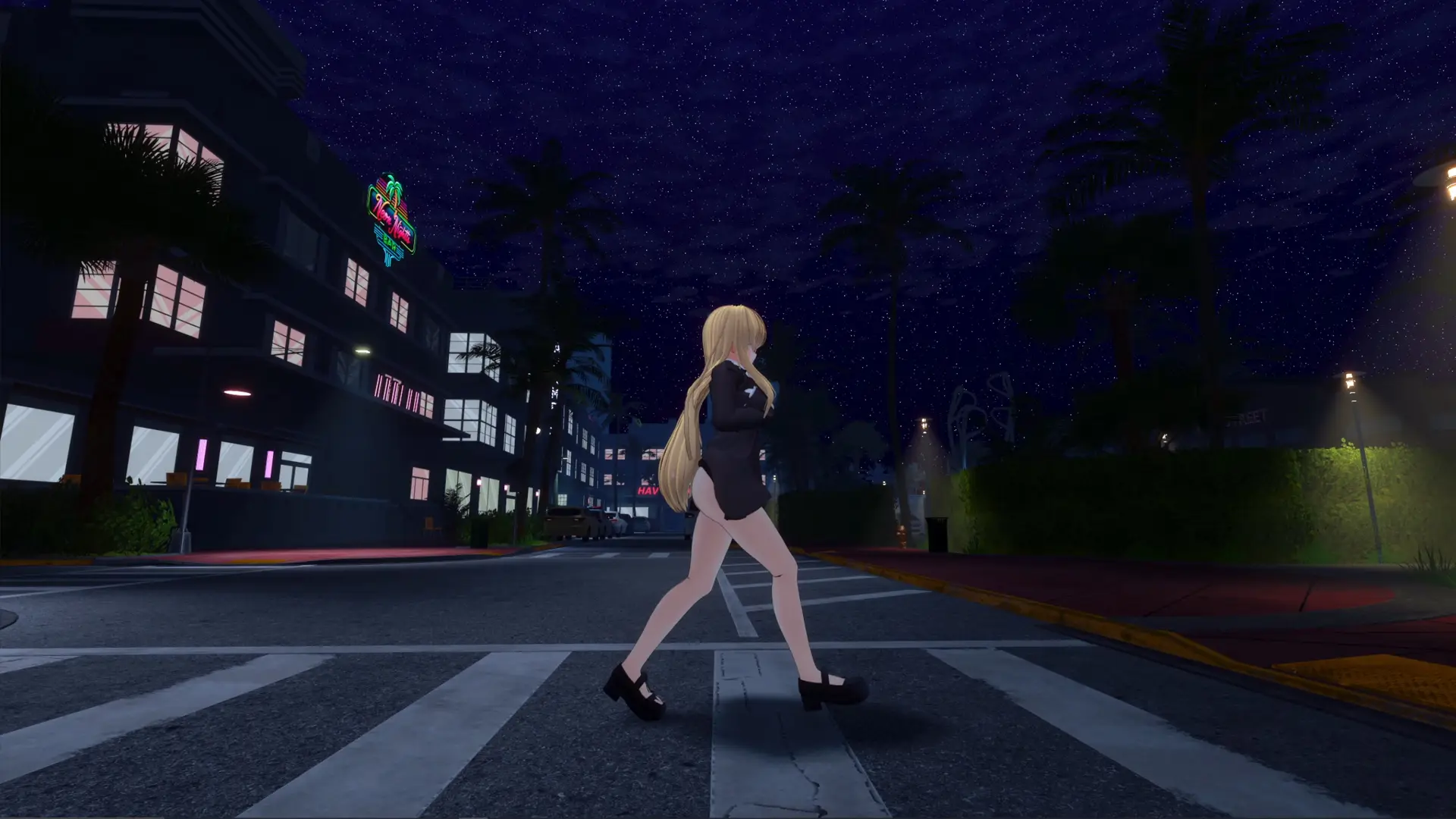 Moeka: Exposure’s Temptation gameplay screenshot 3 (Unity adult game) by ShyGirlTeam – free download