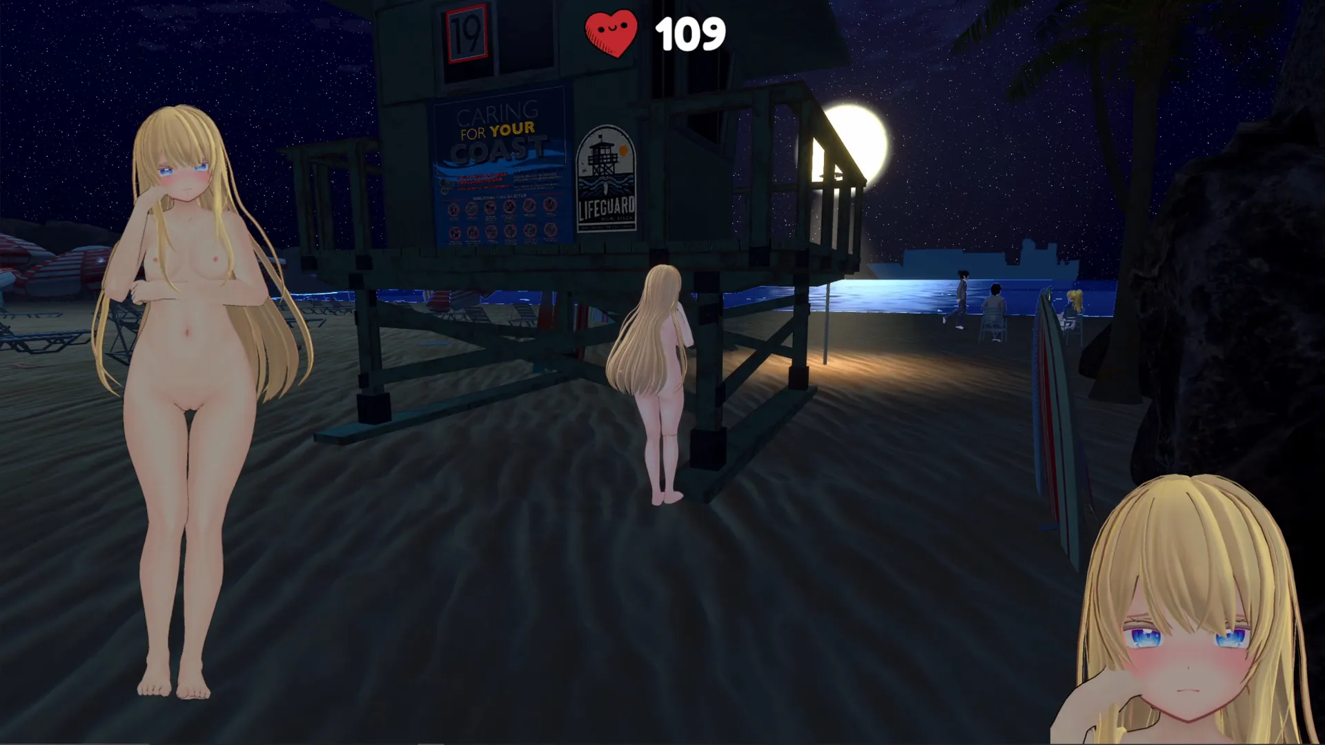 Moeka: Exposure’s Temptation gameplay screenshot 6 (Unity adult game) by ShyGirlTeam – free download