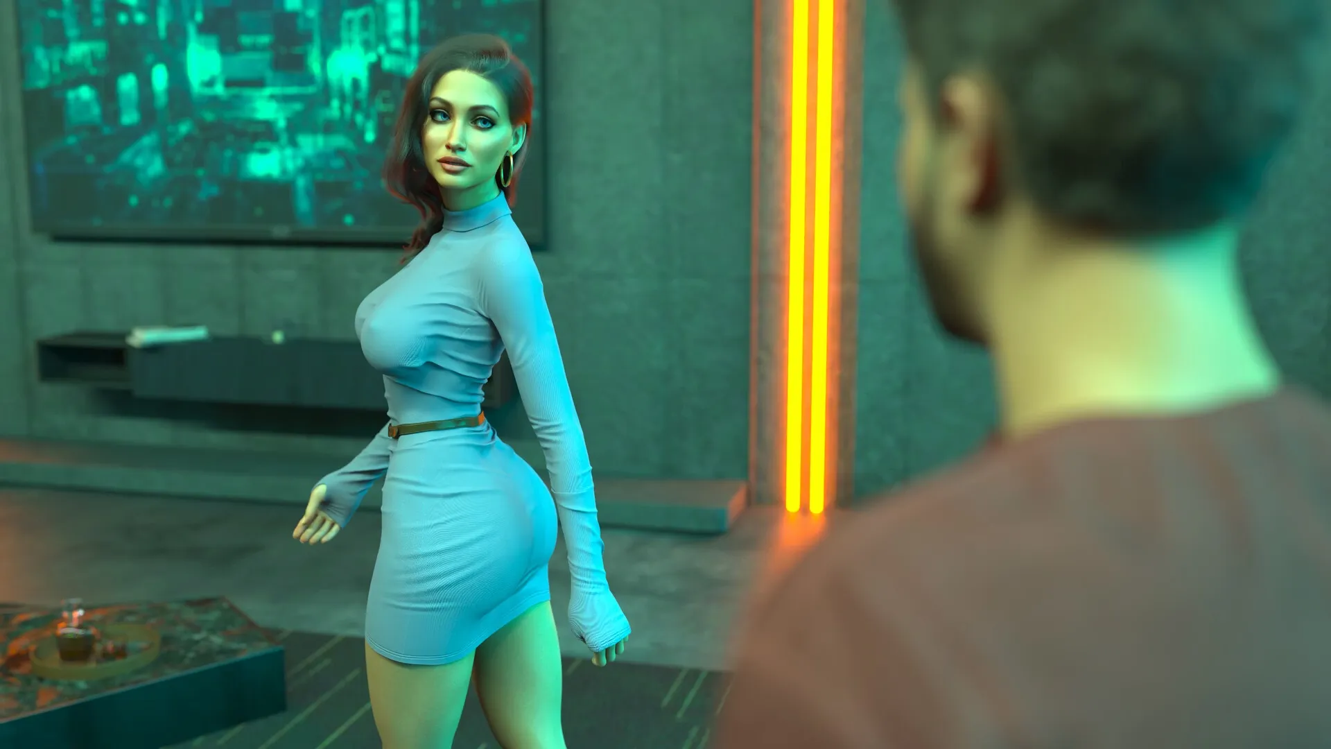 Between Us: Reckoning gameplay screenshot 7 (Ren'Py adult game) by Magicstick Studio – free download