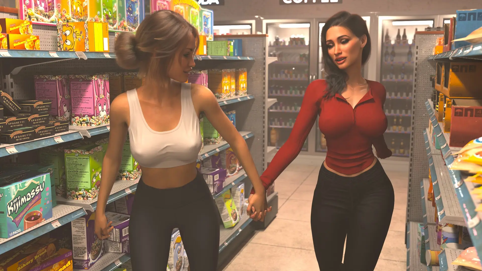 Between Us: Reckoning gameplay screenshot 20 (Ren'Py adult game) by Magicstick Studio – free download