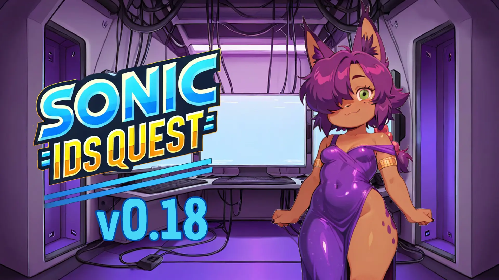 Sonic IDS Quest gameplay screenshot 8 (Ren'Py adult game) by Pammy Works – free download