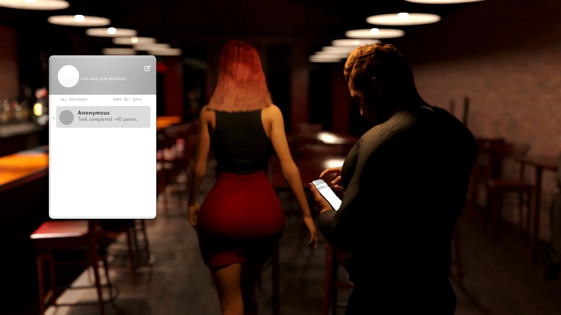 Passion Code gameplay screenshot 4 (Ren'Py adult game) by Lustlix – free download