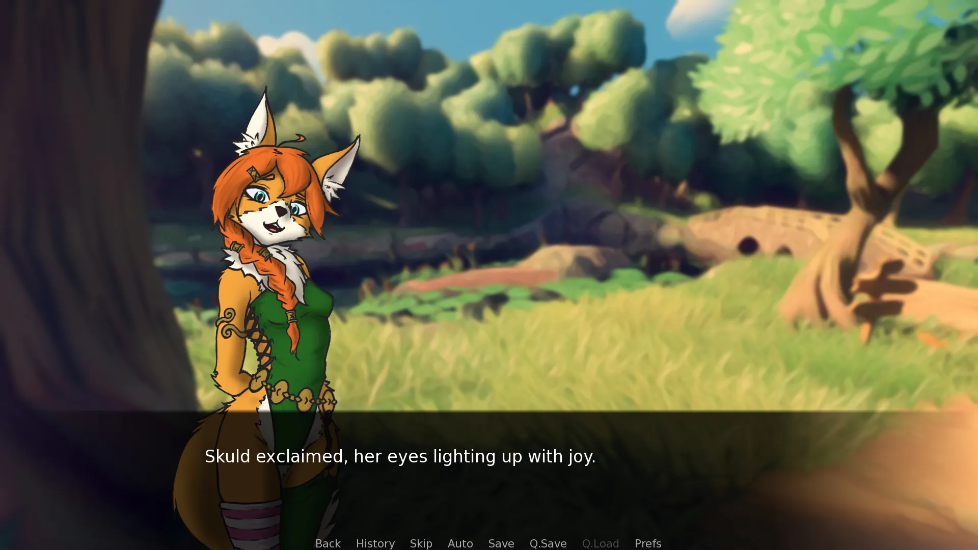 Wolfpack Harem Dating Game gameplay screenshot 4 (Ren'Py adult game) by CouldNotParseLine – free download