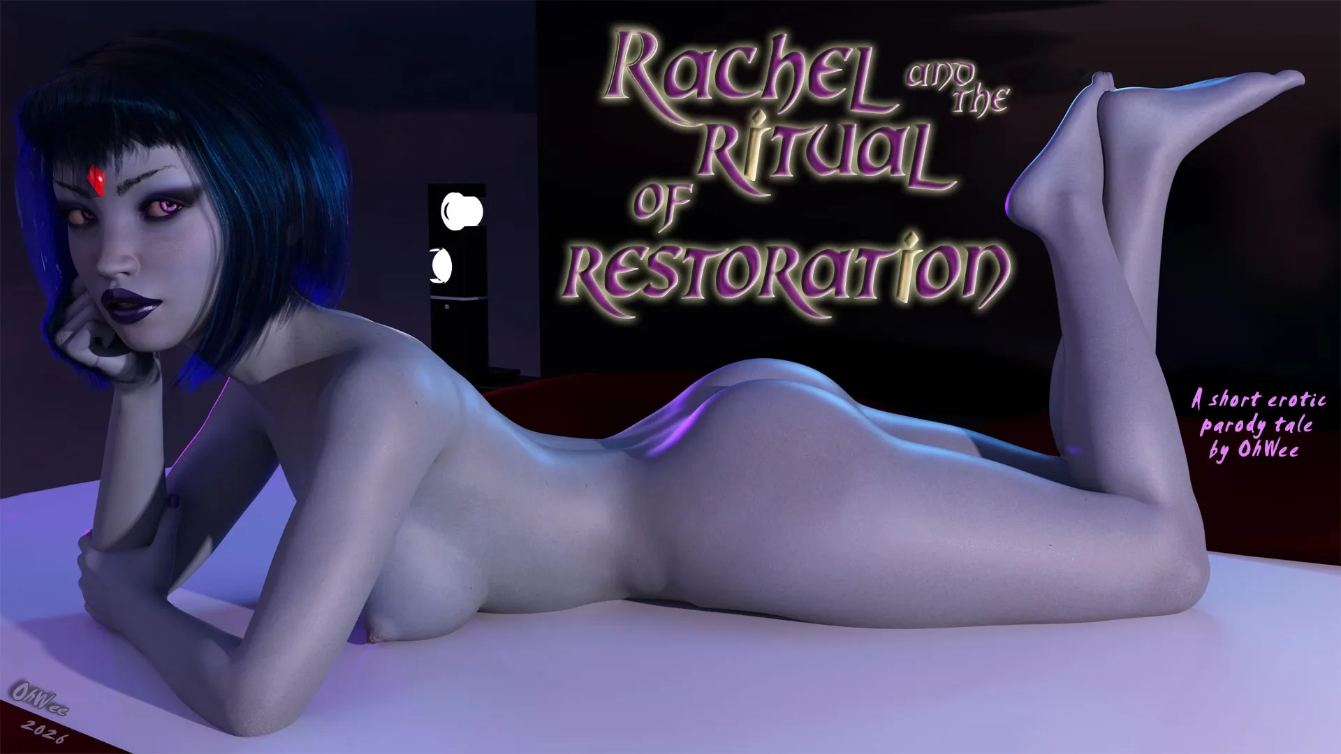 Rachel and the Ritual of Restoration – Theatrical Cut cover 1.0 – Ren'Py adult game by OhWee free download