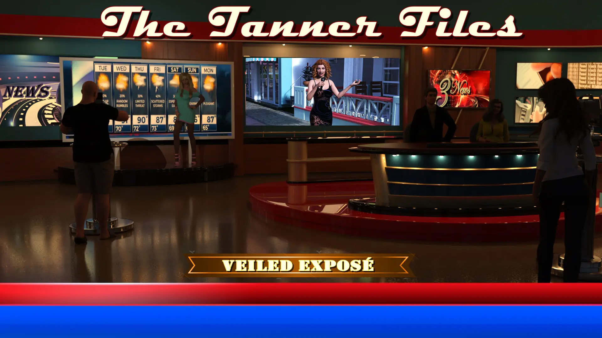 The Tanner Files: Veiled Expose cover 0.0.1 – Ren'Py adult game by FiTB_Games free download