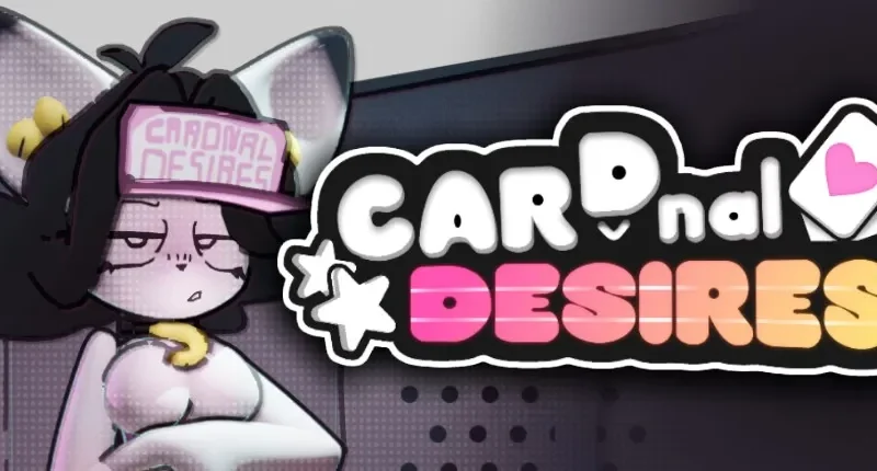 CARDnal Desires cover Final – Godot adult game by GameBene free download