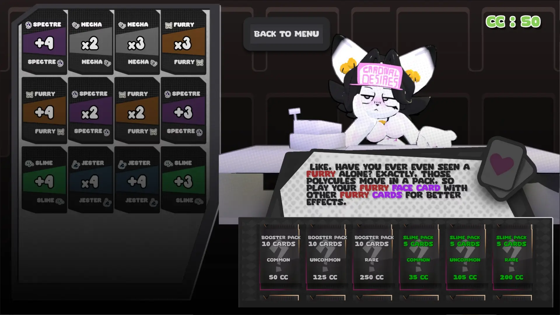CARDnal Desires gameplay screenshot 8 (Godot adult game) by GameBene – free download