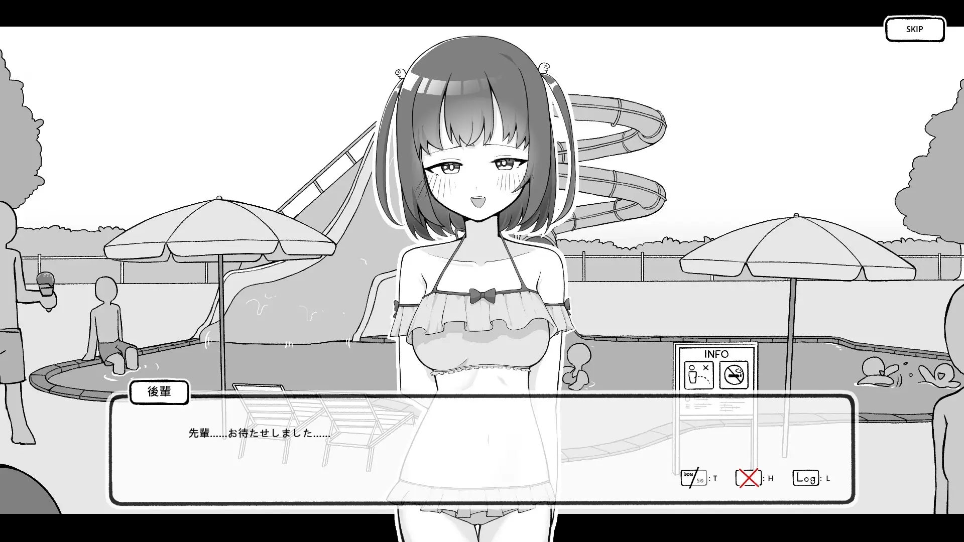Living with My Part-Time Job Colleague gameplay screenshot 6 (Godot adult game) by Paresca – free download