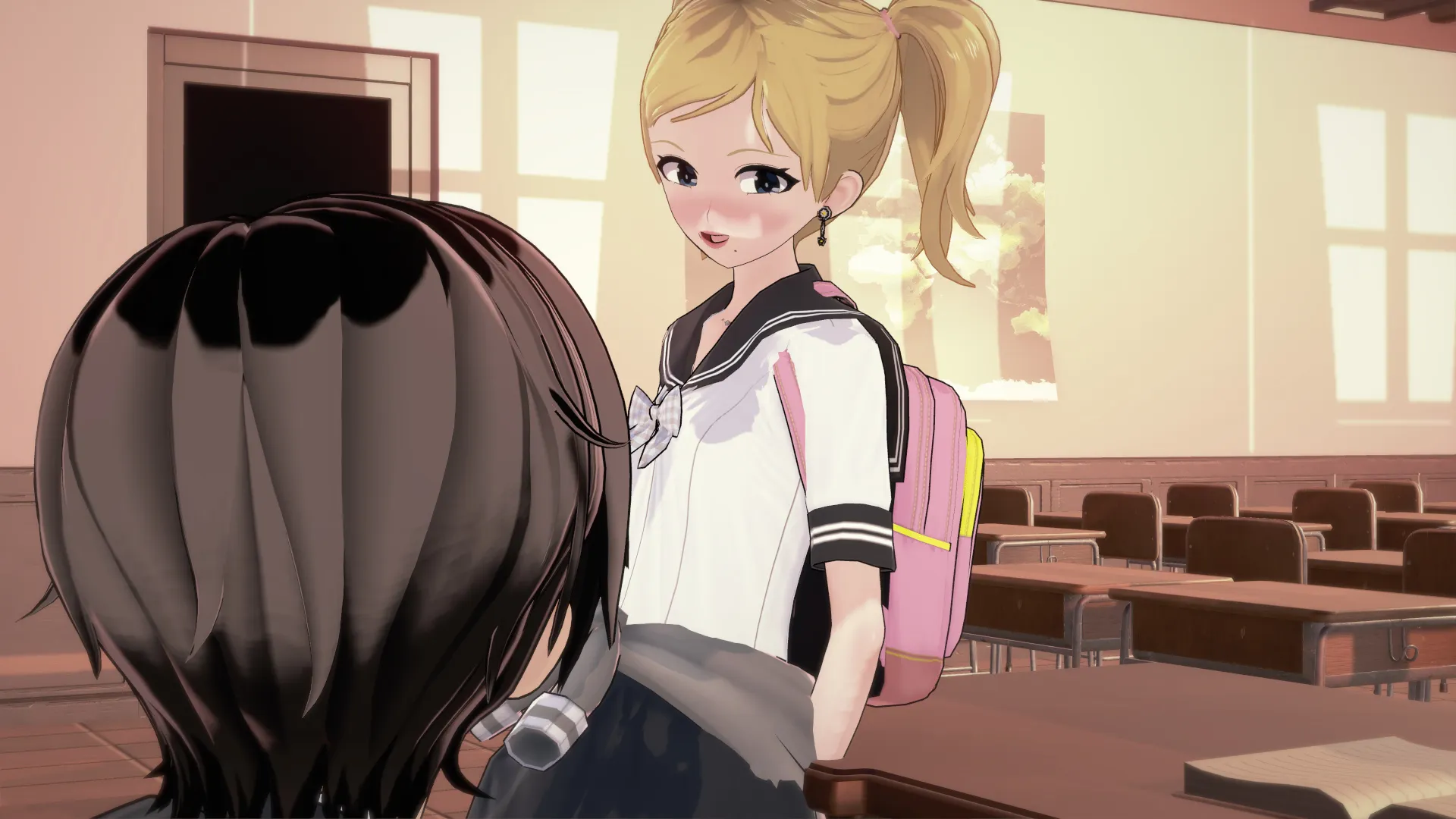 Blackmailed By Futa Student gameplay screenshot 5 (Ren'Py adult game) by Purple Pulse – free download