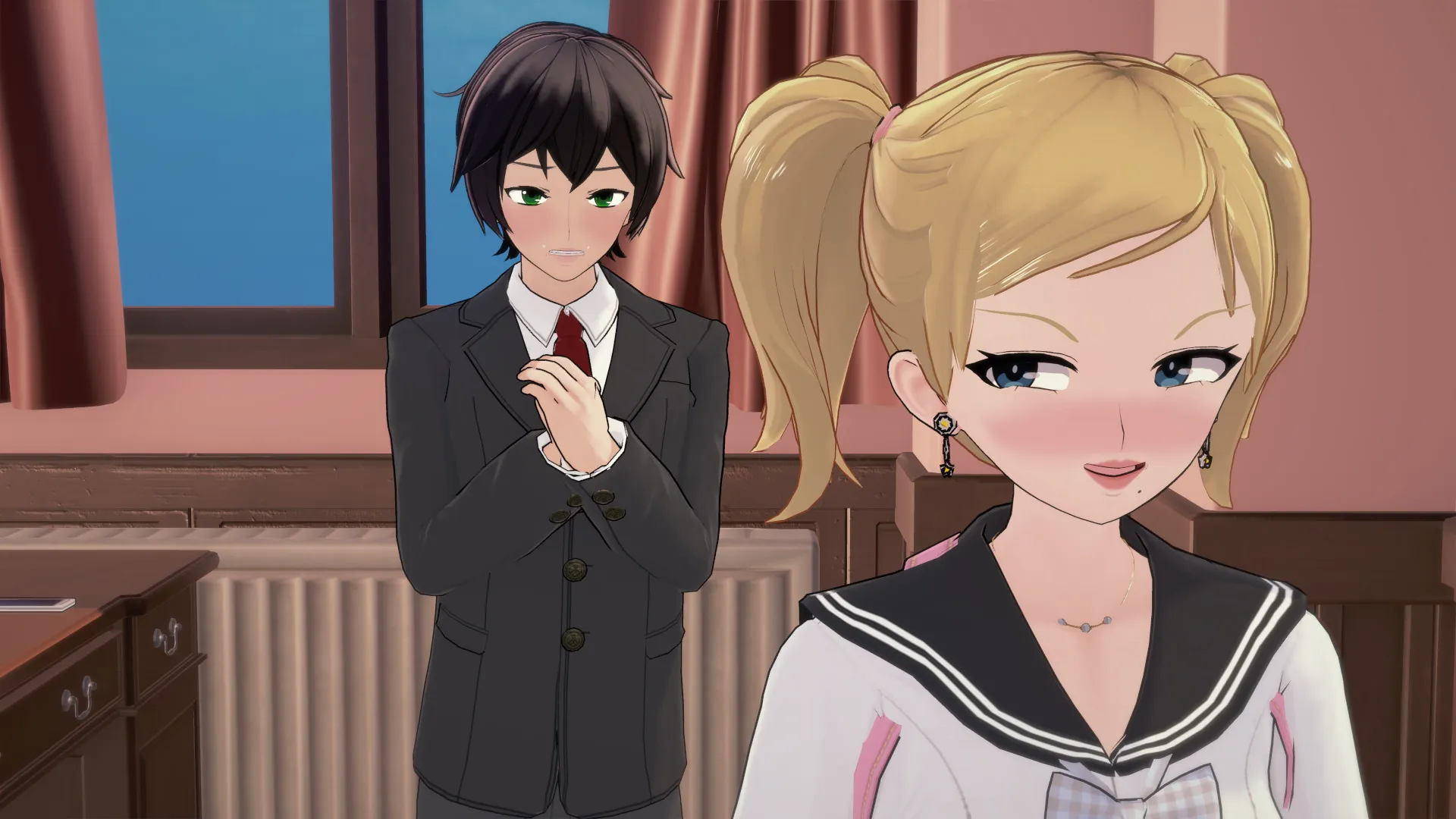 Blackmailed By Futa Student gameplay screenshot 2 (Ren'Py adult game) by Purple Pulse – free download