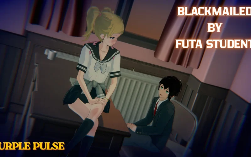 Blackmailed By Futa Student cover 1.0 – Ren'Py adult game by Purple Pulse free download