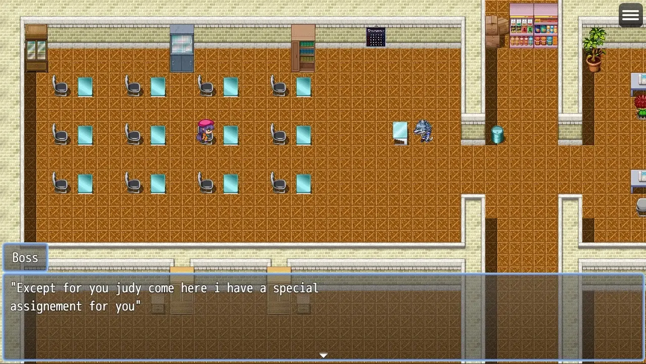 A Cop’s Fall gameplay screenshot 4 (RPGM adult game) by Lean534 – free download