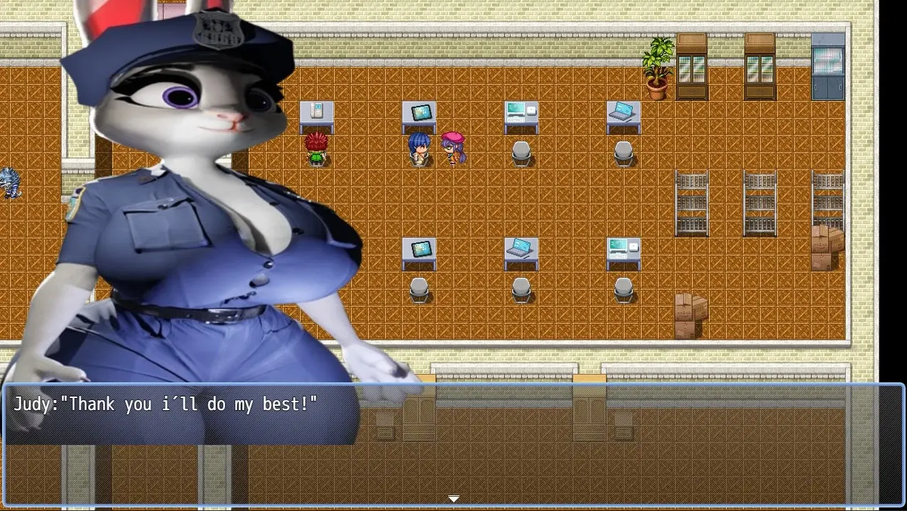 A Cop’s Fall gameplay screenshot 6 (RPGM adult game) by Lean534 – free download