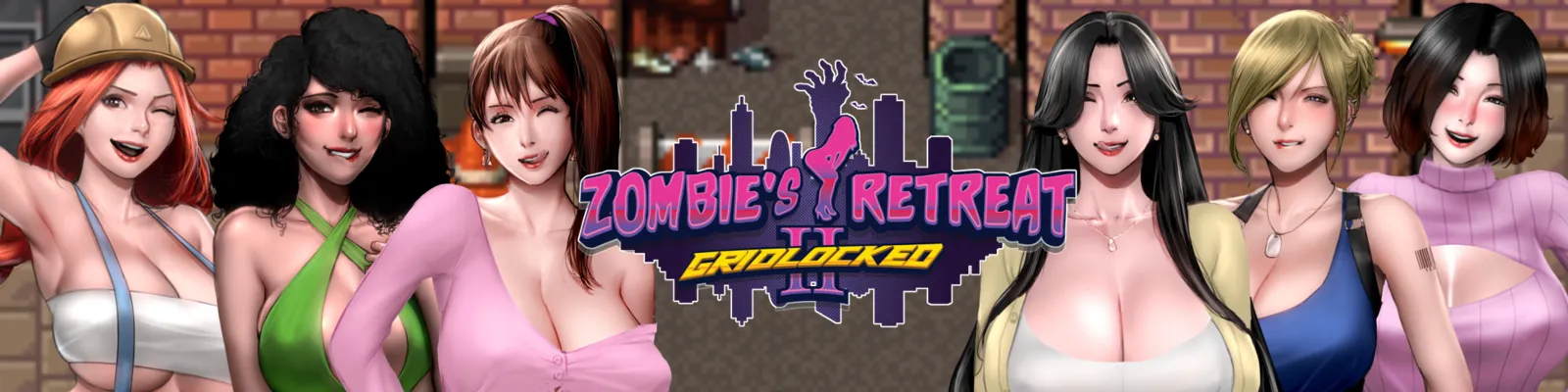 Zombie’s Retreat 2: Gridlocked cover 1.0.2 – RPGM adult game by Siren free download