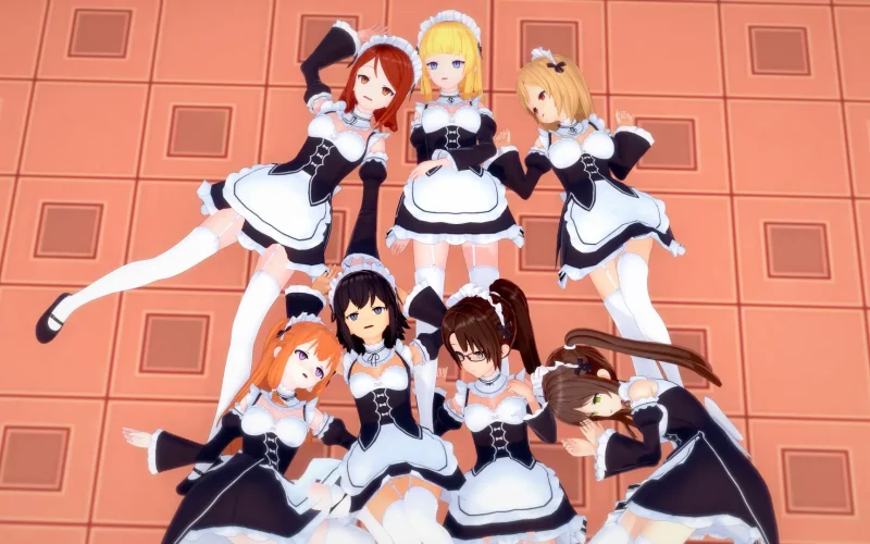 Blood Control – The Maids of Berwick Manor cover 0.1 (Prototype) – Ren'Py adult game by DeadPlay Games free download
