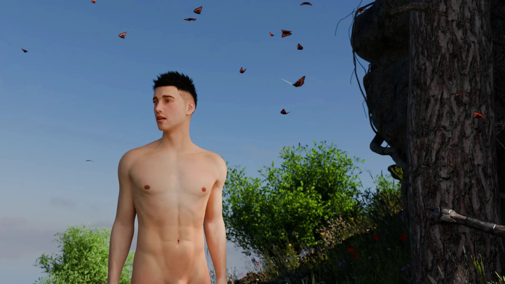 Him gameplay screenshot 3 (Ren'Py adult game) by Kabuki – free download