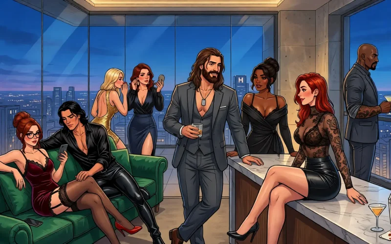 Shores of Connection cover 0.2 – Ren'Py adult game by Rugpull Studios free download
