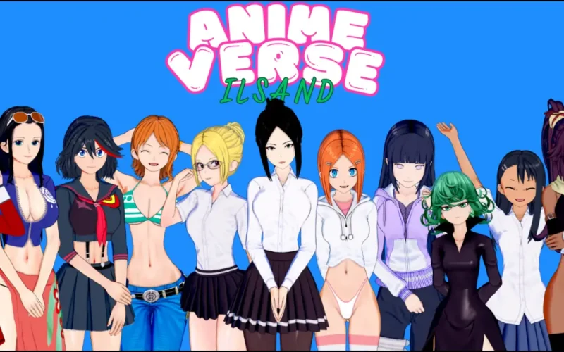 Animeverse Island cover 0.923 – Ren'Py adult game by Pink Gum free download