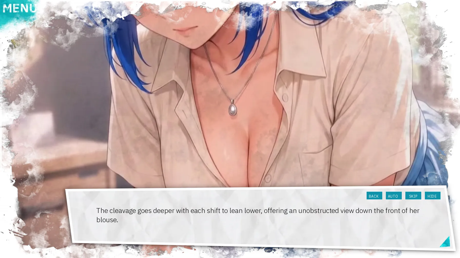 Stains of Blue gameplay screenshot 10 (Ren'Py adult game) by Zetszuu – free download