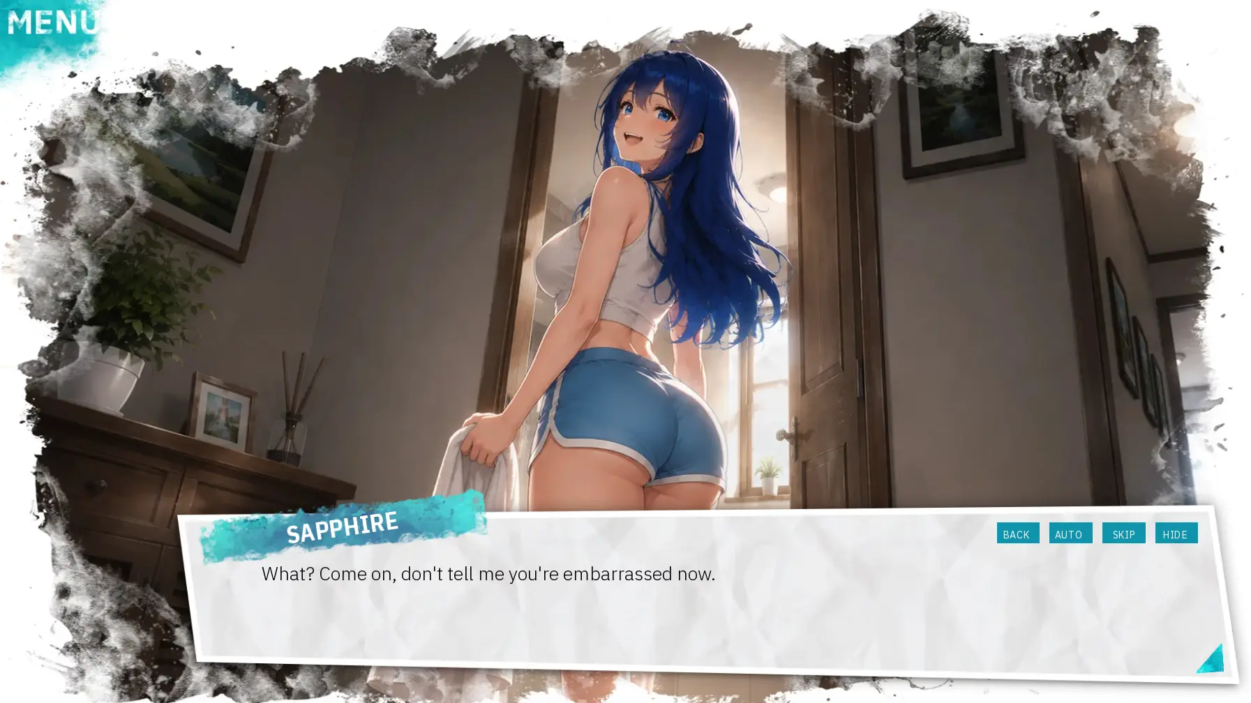 Stains of Blue gameplay screenshot 20 (Ren'Py adult game) by Zetszuu – free download