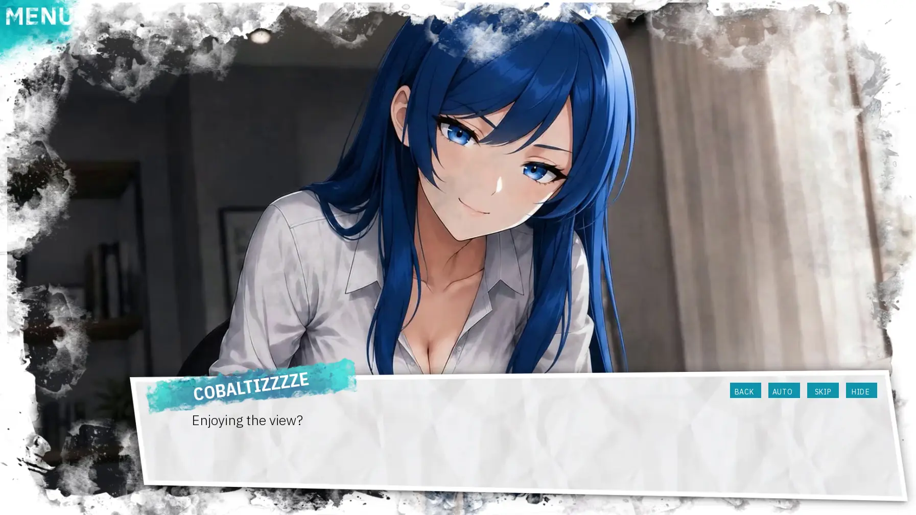 Stains of Blue gameplay screenshot 14 (Ren'Py adult game) by Zetszuu – free download