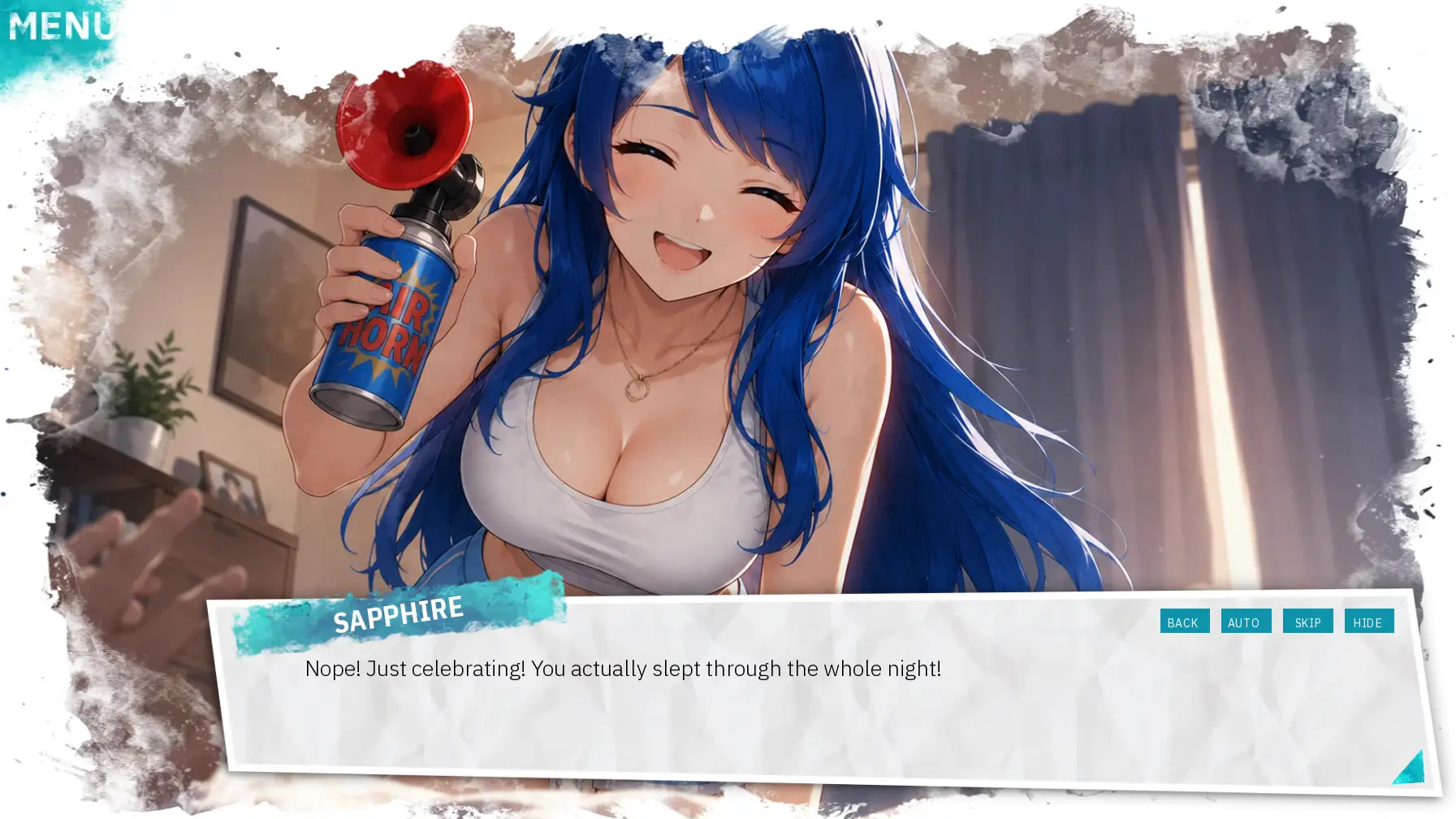 Stains of Blue gameplay screenshot 16 (Ren'Py adult game) by Zetszuu – free download