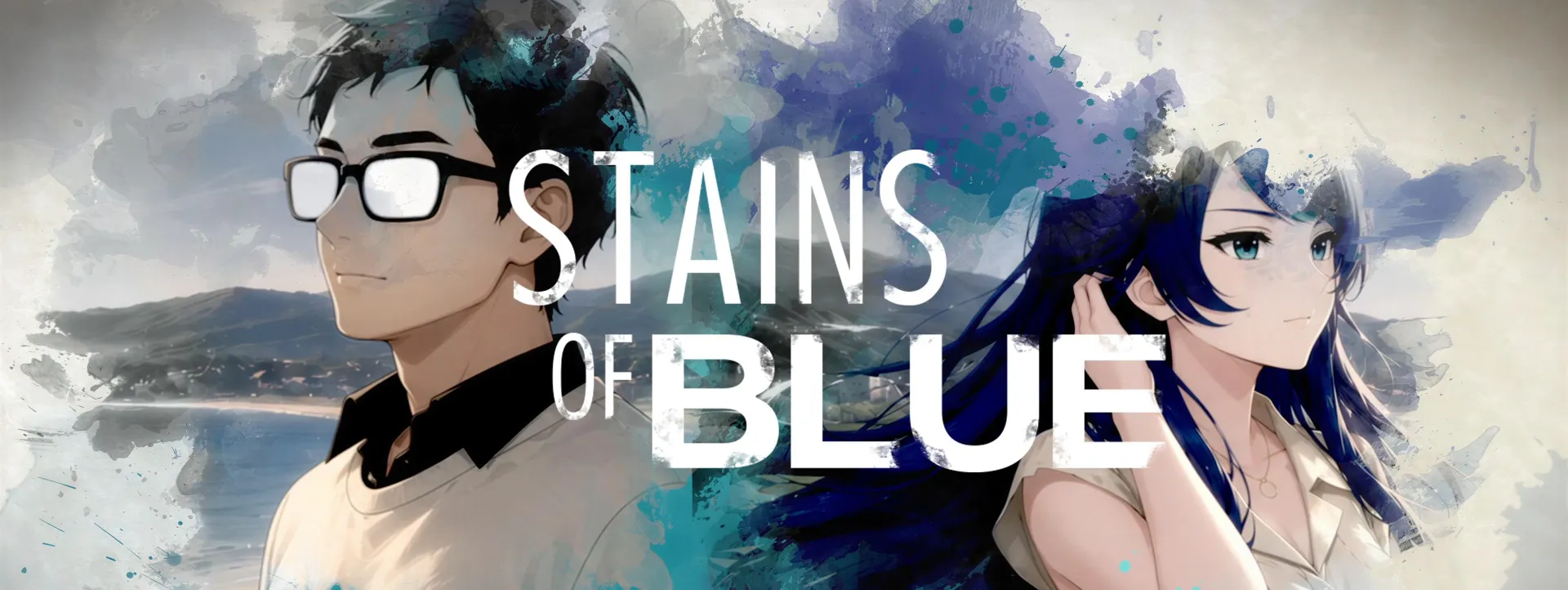 Stains of Blue cover 1.9b Polished – Ren'Py adult game by Zetszuu free download