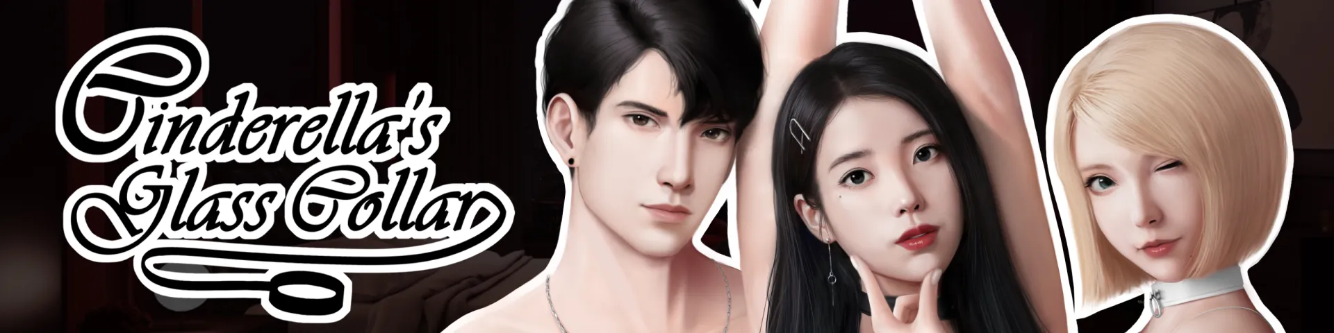 Cinderella’s Glass Collar cover 0.13 – Ren'Py adult game by Little Glass Interactive free download