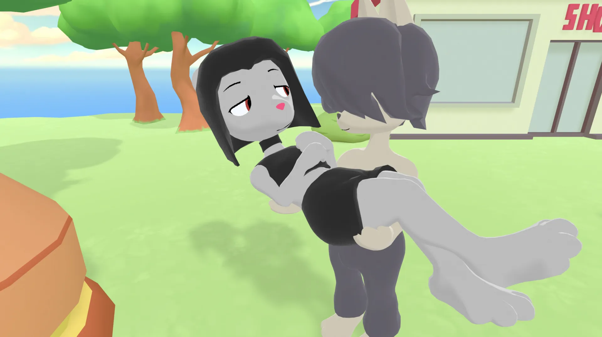 Get Off My Island gameplay screenshot 8 (Ren'Py adult game) by TeamStripey – free download