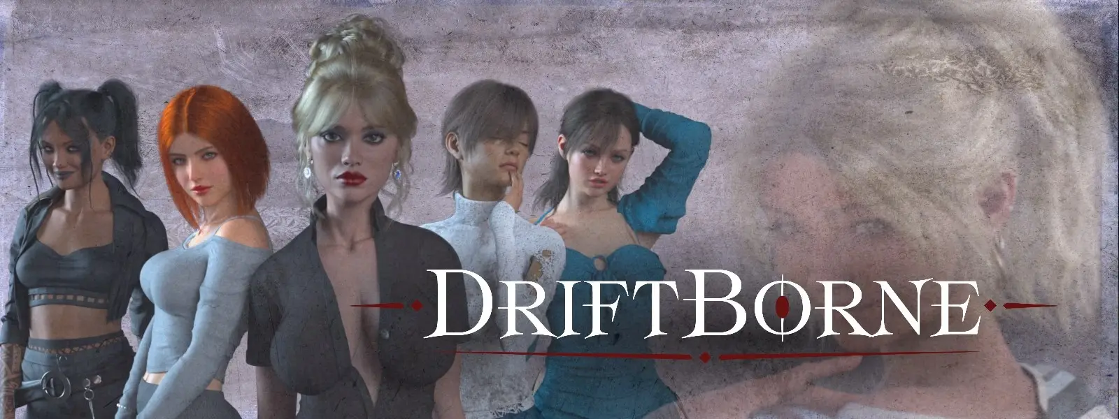 Driftborne cover Episode 2 – Ren'Py adult game by Jamleng Games free download