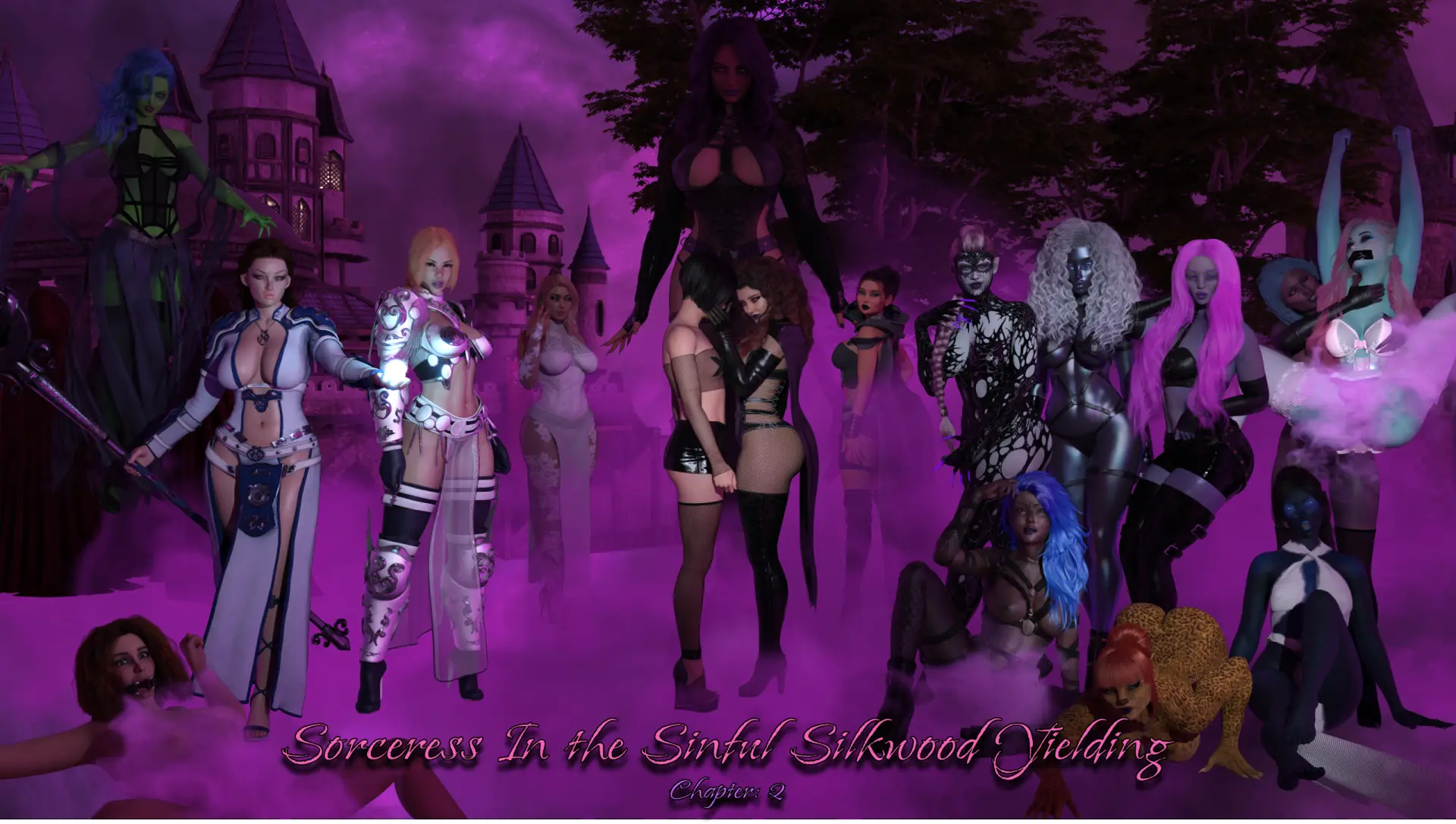 Sorceress In the Sinful Silkwood Yielding cover Chp 1. v1.0 – Ren'Py adult game by Preacher of Y free download