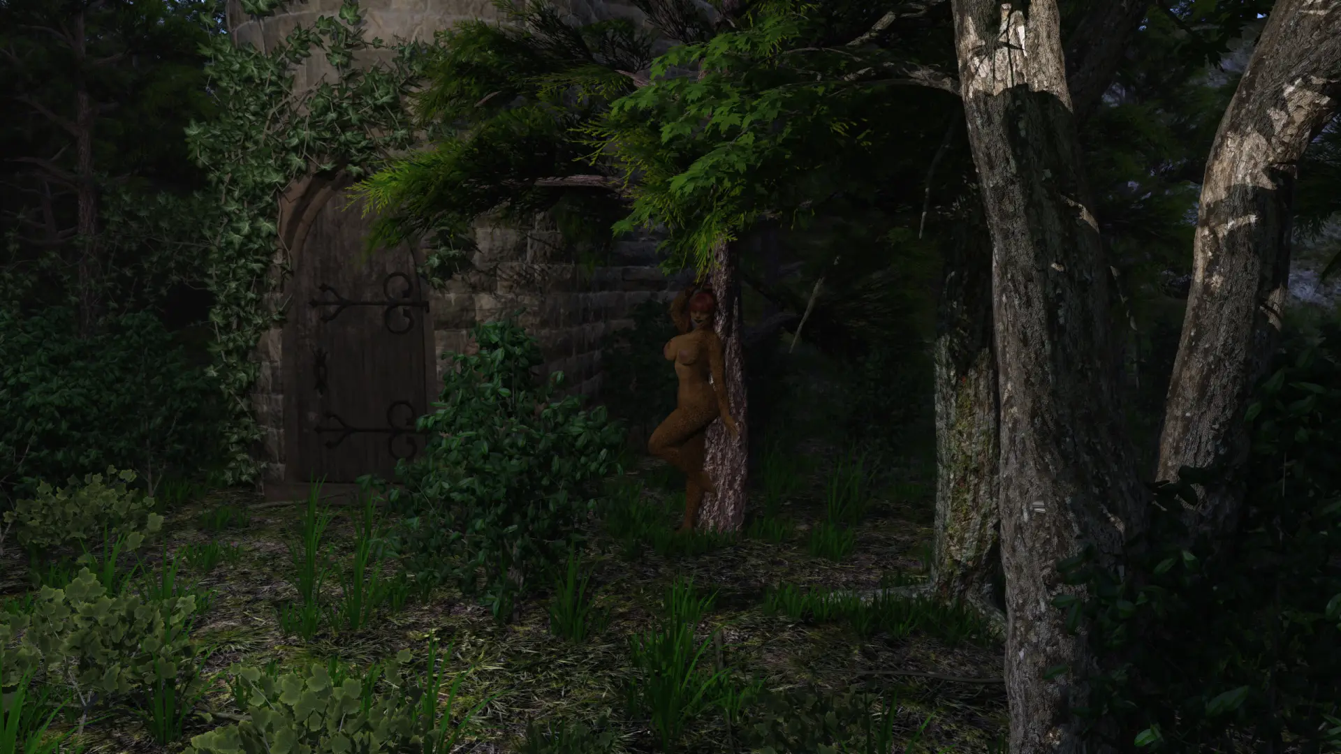 Sorceress In the Sinful Silkwood Yielding gameplay screenshot 14 (Ren'Py adult game) by Preacher of Y – free download