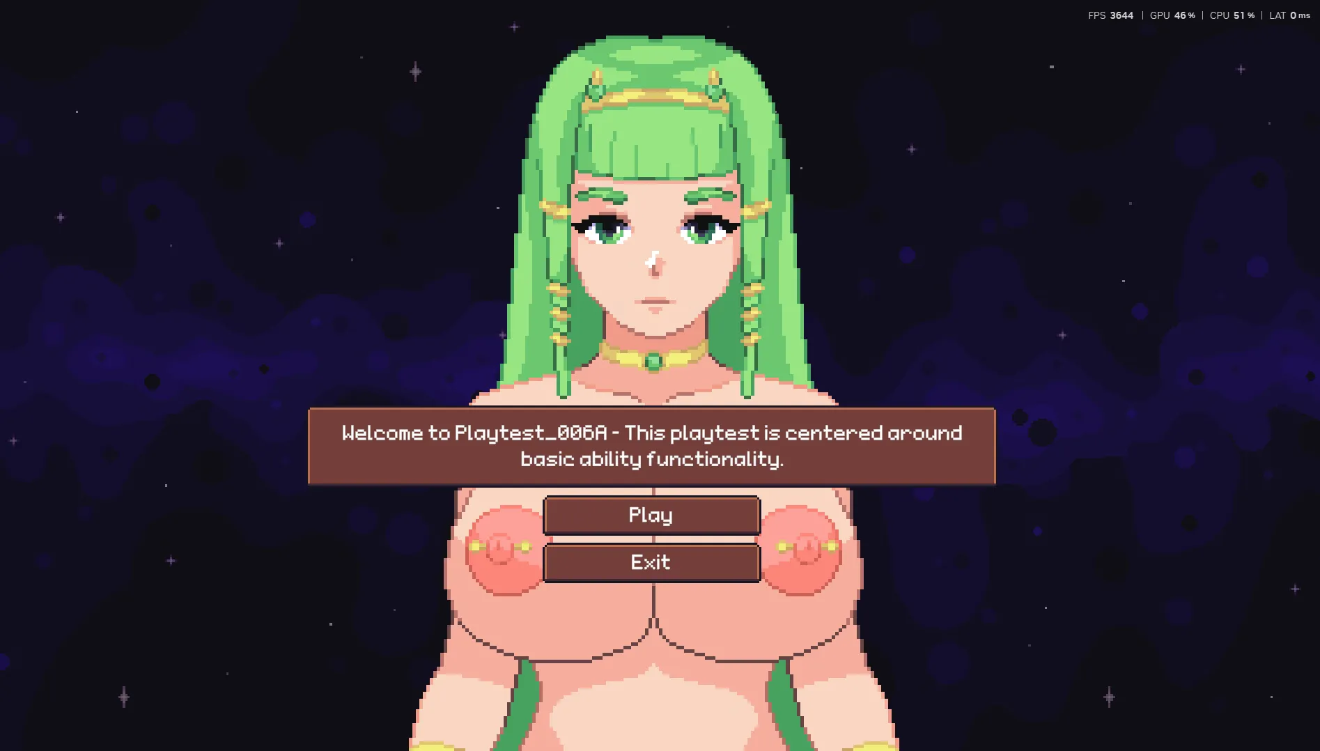 Gift of Hedone gameplay screenshot 1 (Unity adult game) by Jiggly Pixels – free download