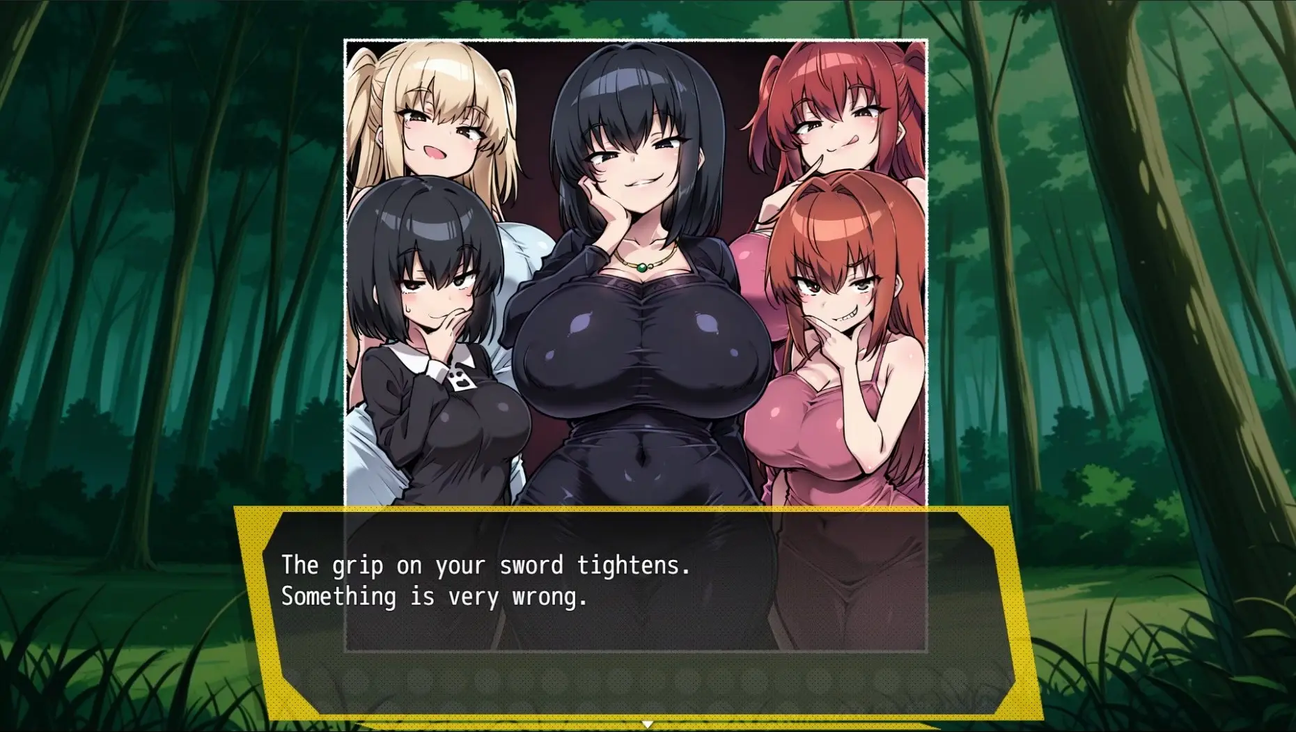 Conquest Femdom Frontlines gameplay screenshot 9 (RPGM adult game) by MitteyMew – free download
