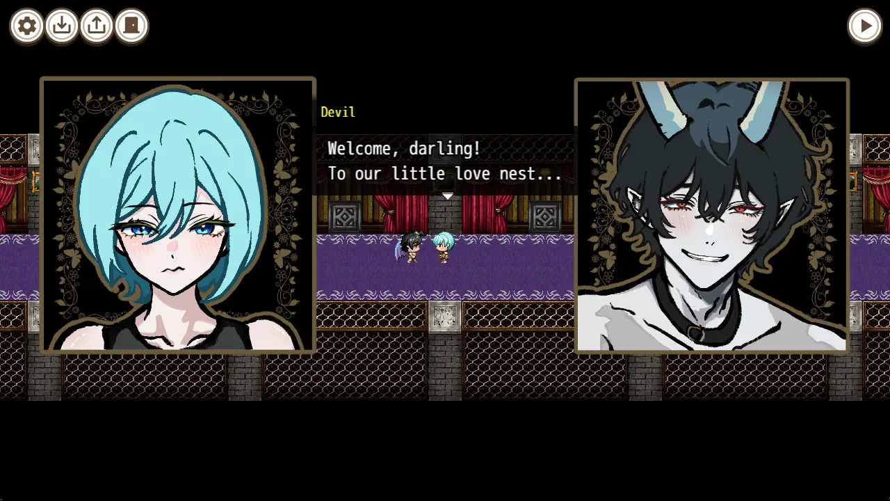 Devil and Pitfall gameplay screenshot 11 (RPGM adult game) by You're Special – free download