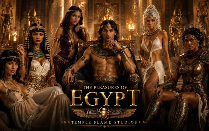 The Pleasures of Egypt cover 0.2 – Ren'Py adult game by jeungske free download