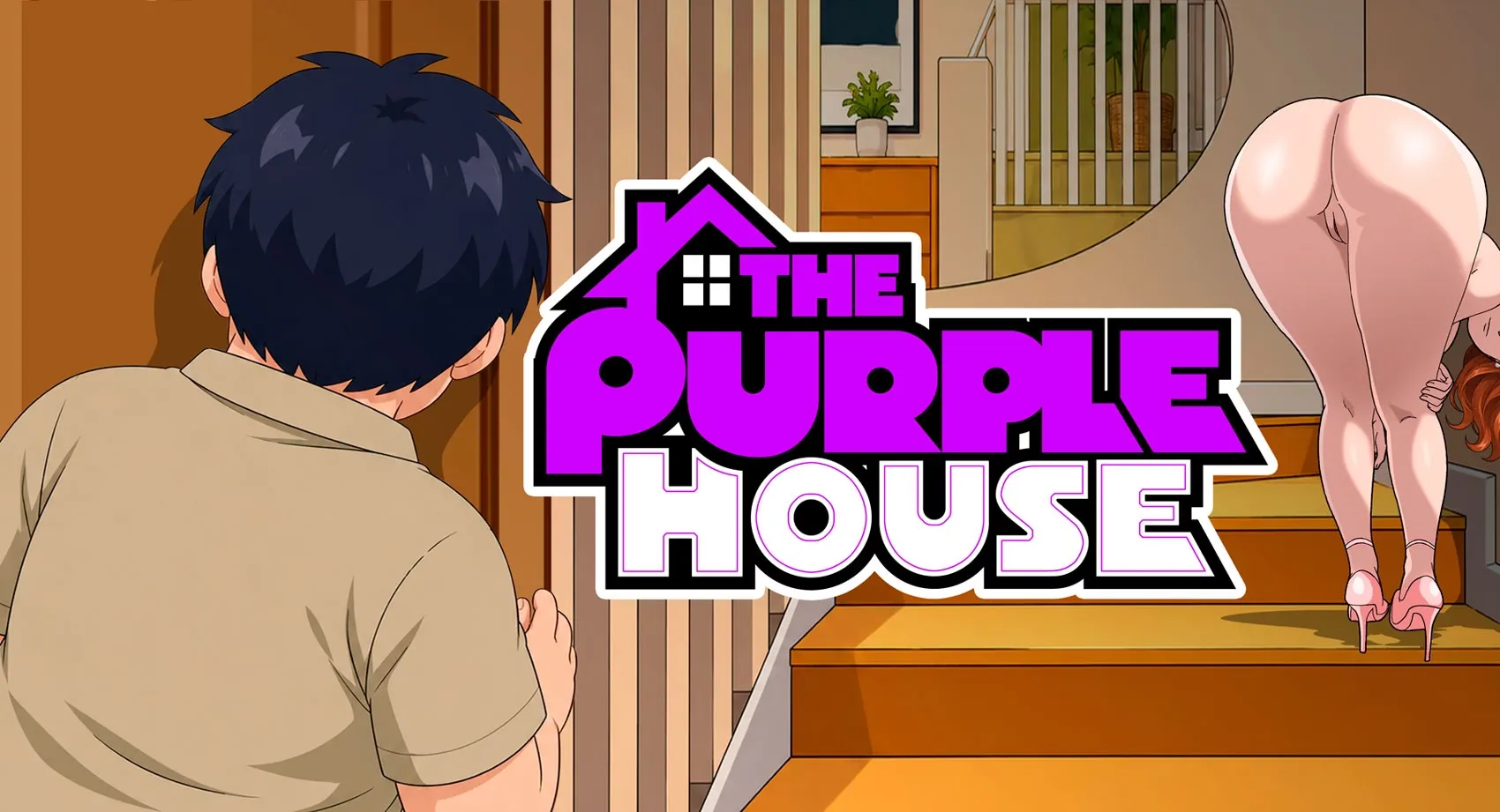 The Purple House cover 0.1 – Ren'Py adult game by CocoaBoom free download
