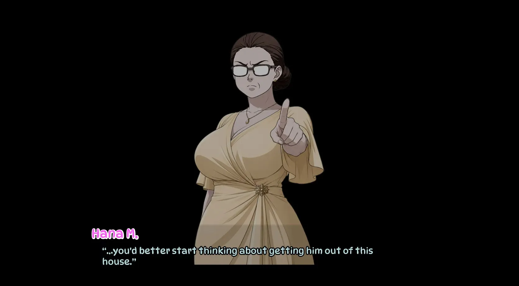 The Purple House gameplay screenshot 3 (Ren'Py adult game) by CocoaBoom – free download
