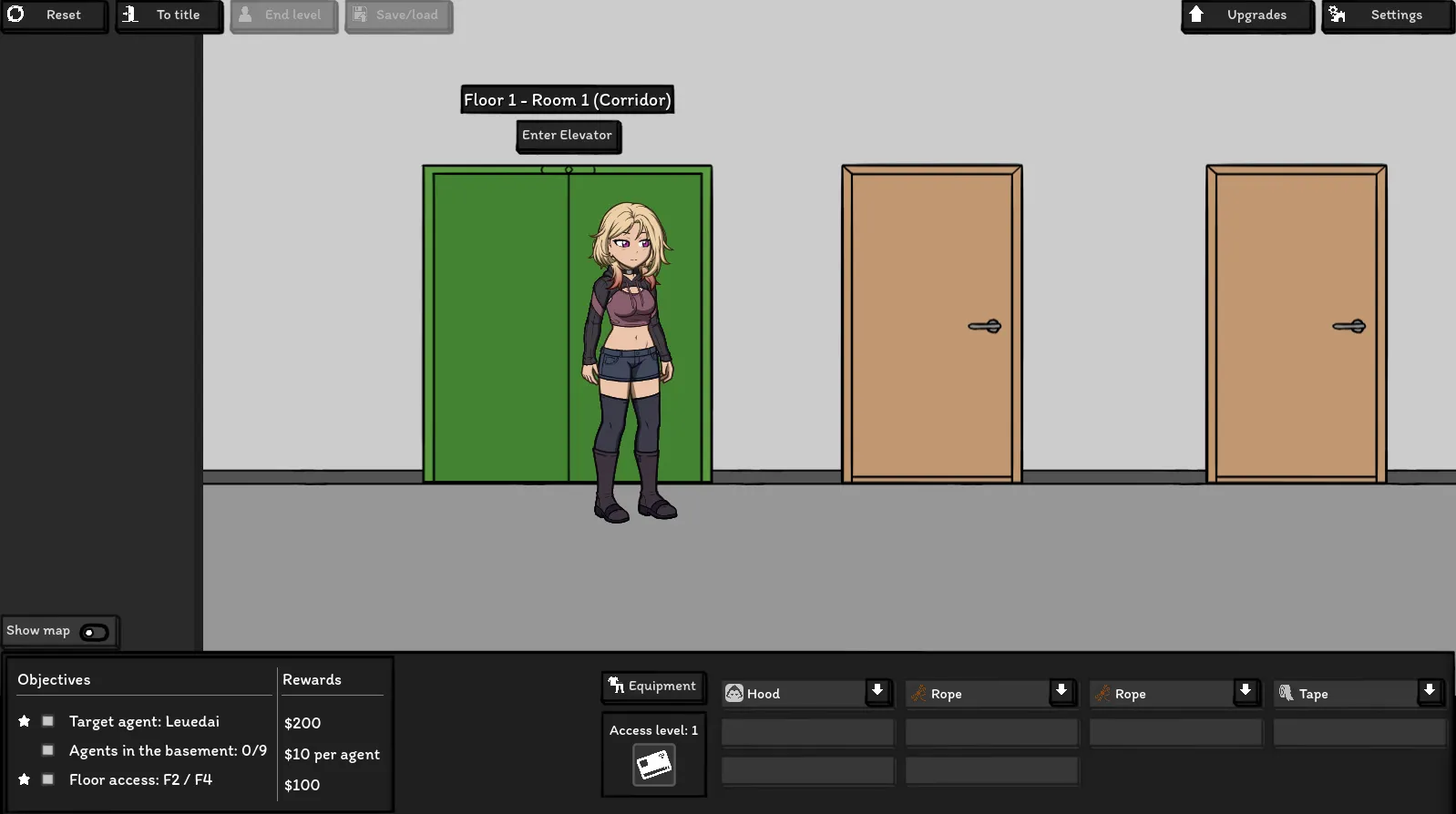 Code: ROPE gameplay screenshot 1 (Godot adult game) by DID Games – free download