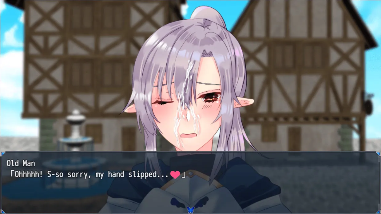 I Was Reborn as a Big Dick Hero in a World of Men gameplay screenshot 2 (RPGM adult game) by Colorful Rain – free download