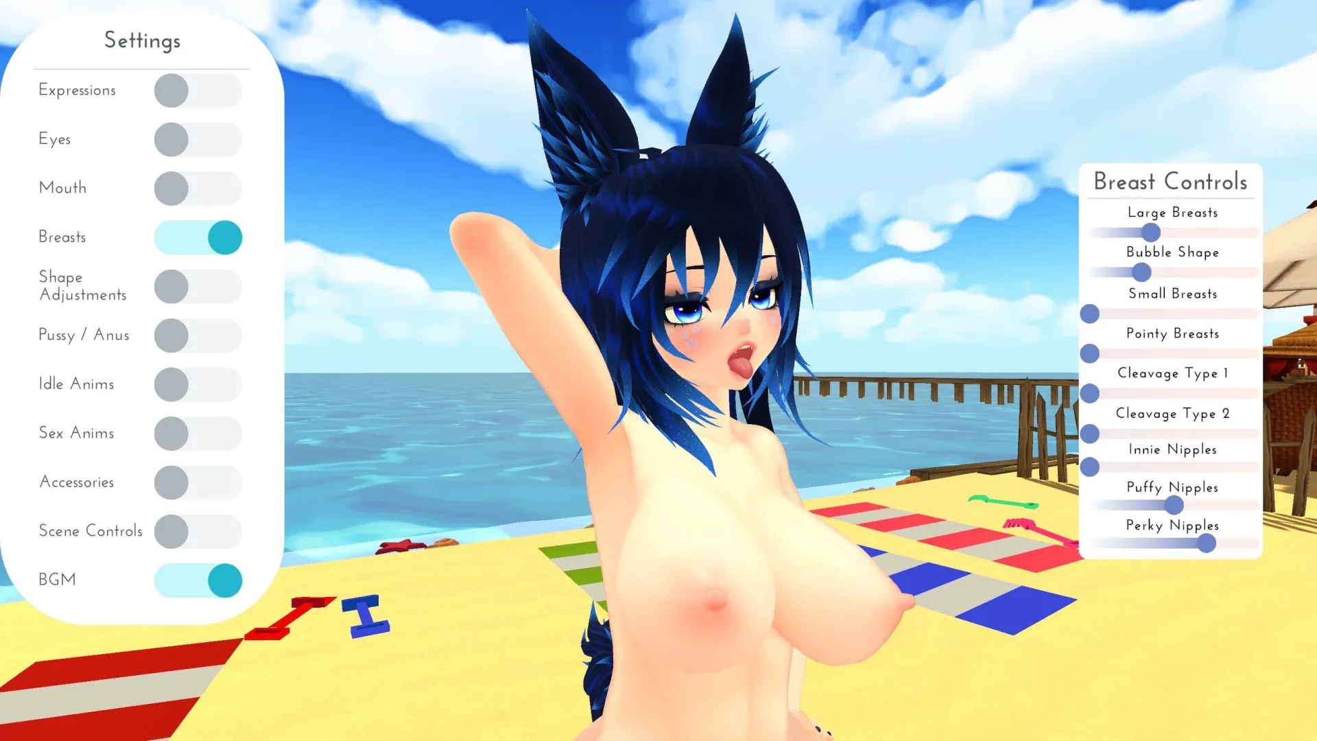 Ero Beach! gameplay screenshot 5 (Unity adult game) by PINKU! – free download