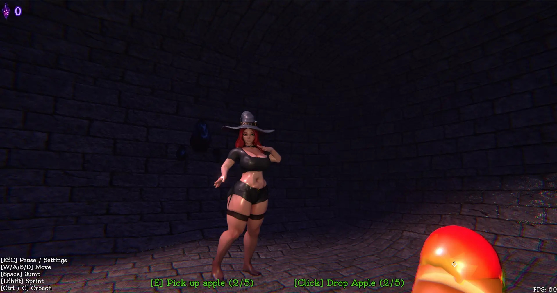 Witch Keeper gameplay screenshot 6 (Unity adult game) by OverfedArcade – free download
