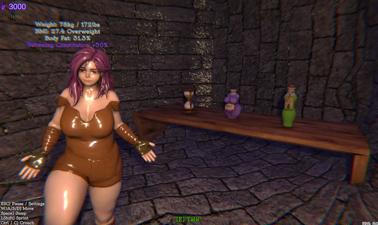 Witch Keeper gameplay screenshot 3 (Unity adult game) by OverfedArcade – free download