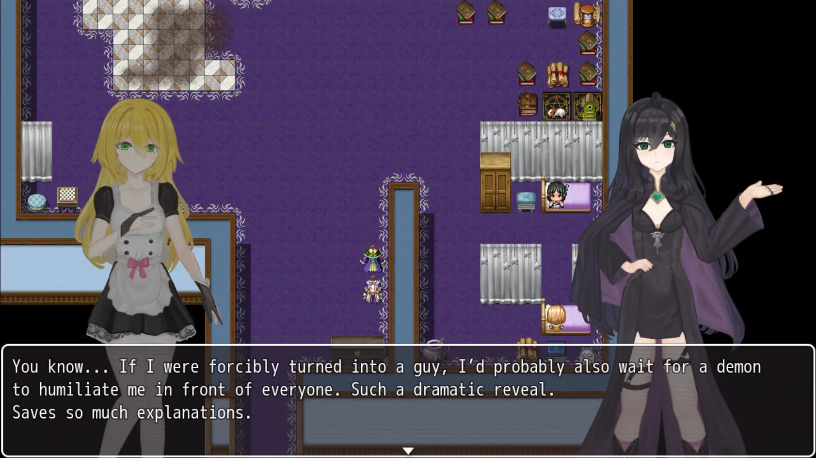 Blessings for the Chosen gameplay screenshot 6 (RPGM adult game) by Tonari-kun – free download