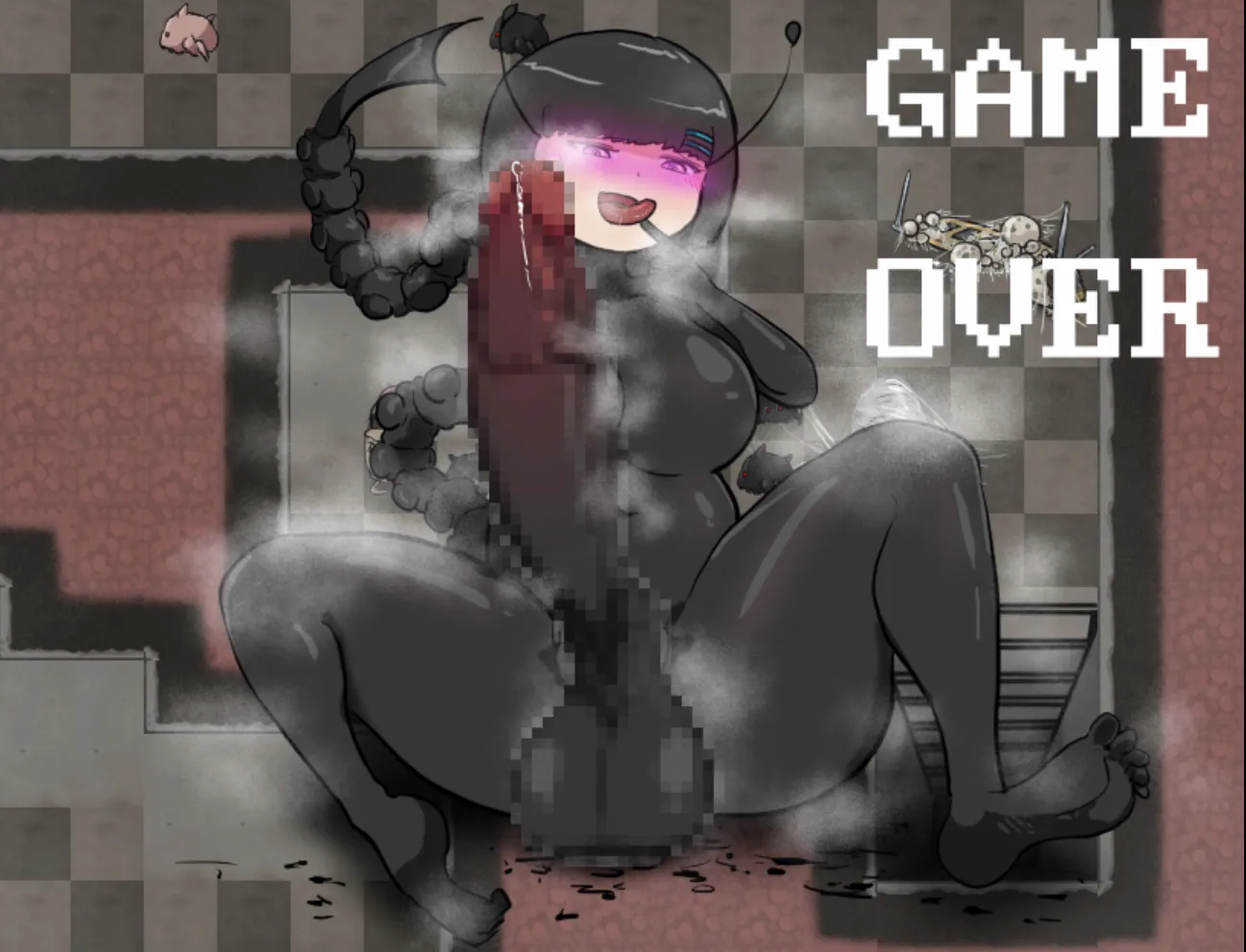Pure Night: Futanari Infection gameplay screenshot 7 (RPGM adult game) by pu-re ga-me – free download