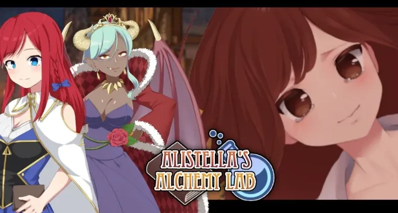 Alistella’s Alchemy Lab cover Steam – RPGM adult game by Moguhachi free download
